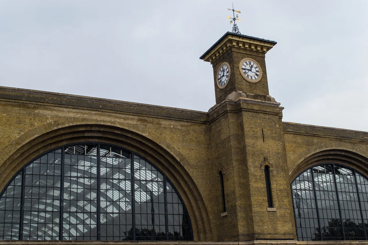 King’s Cross railway station in London, photographed in 2014