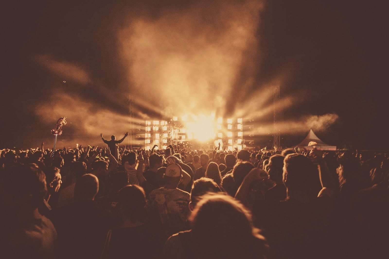 Crowd at a live arena event — chauffeur transfers to the UK’s stadiums and venues, dropped at the door